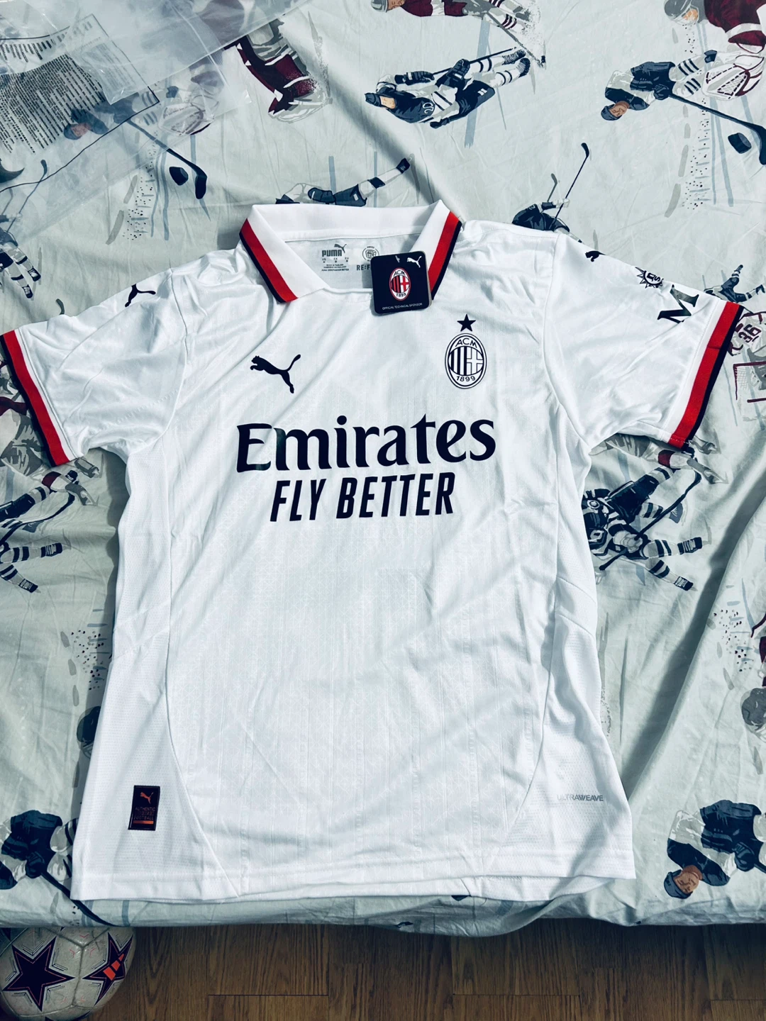 Puma AC Milan 23/24 Rafa Leão #10 Jersey