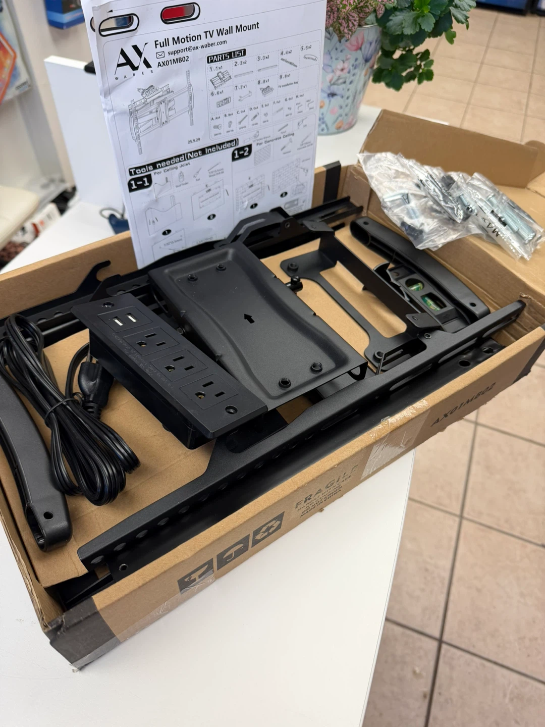 Full Motion TV Wall Mount for 32"-85" TVs - photo 3