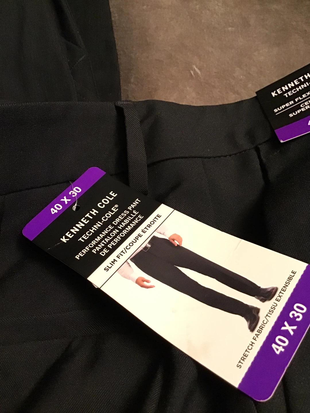 Spyder & Kenneth Cole Men's Pants (40x30) - Black & Olive - photo 2