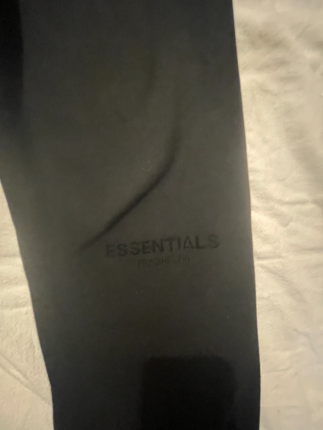 Black Essentials Sweatpants Size L - photo 2
