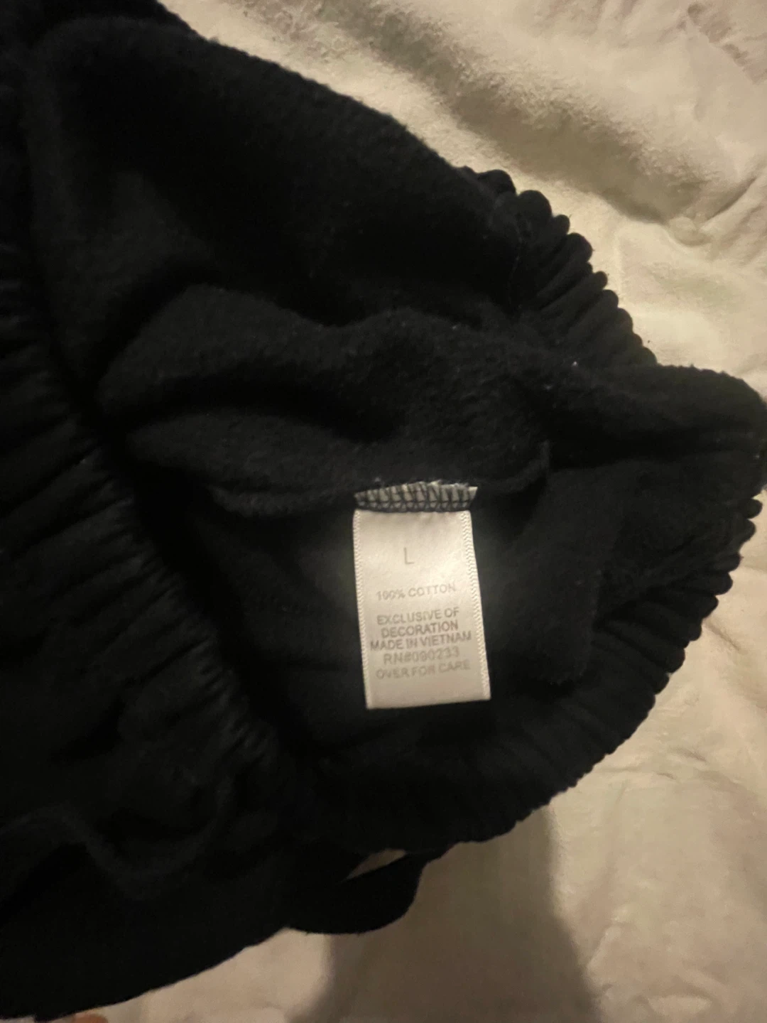 Black Essentials Sweatpants Size L - photo 5