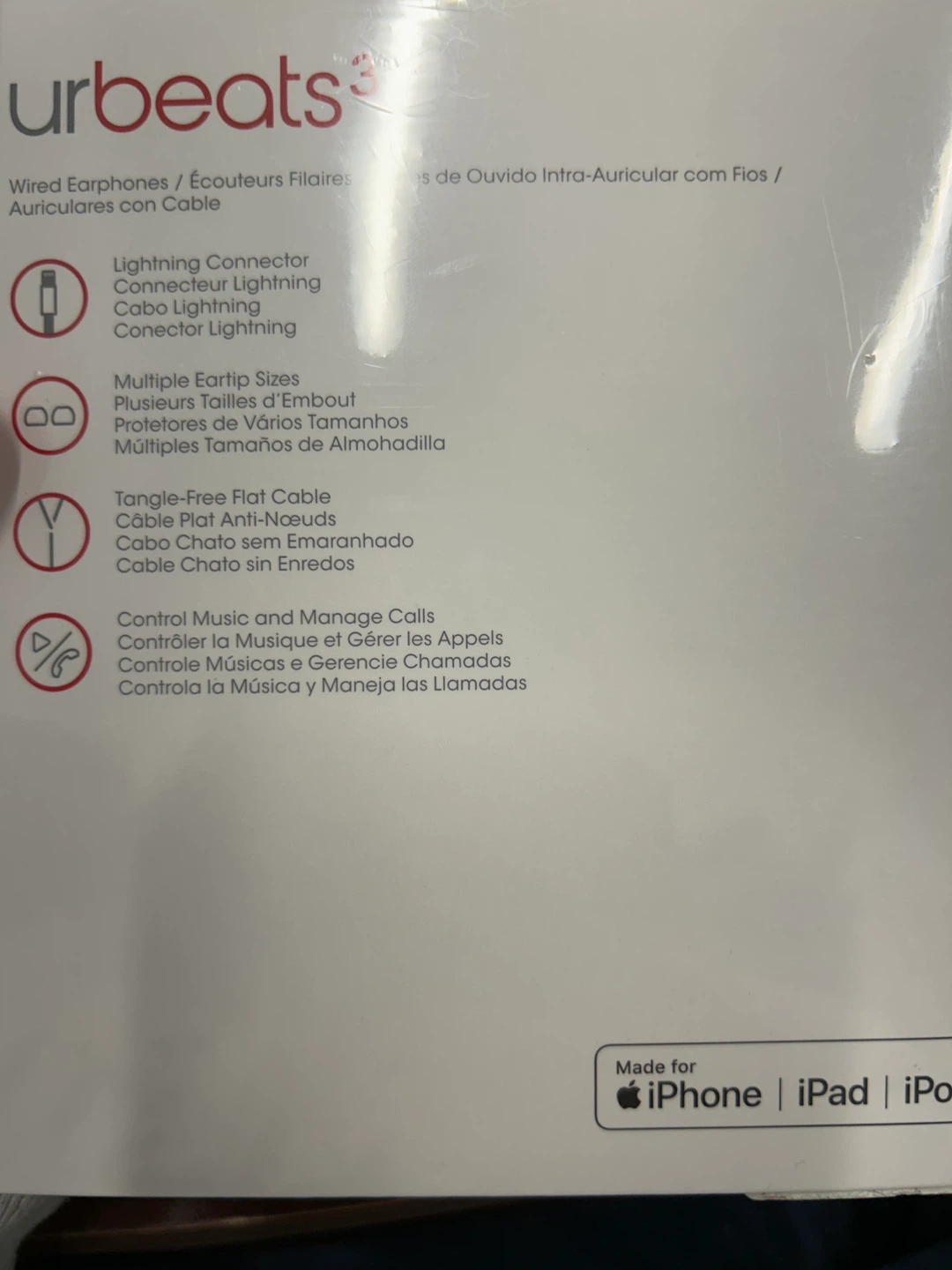 Beats Urbeats3 Wired Earphones with Lightning Connector - photo 2