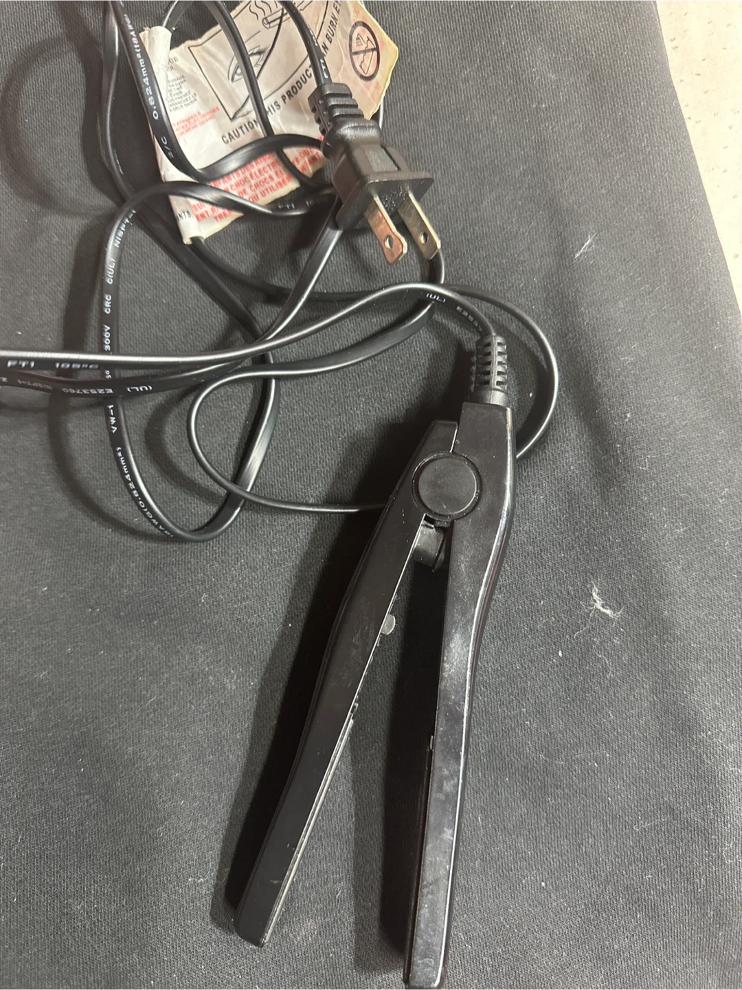 Black Mini Hair Straightener