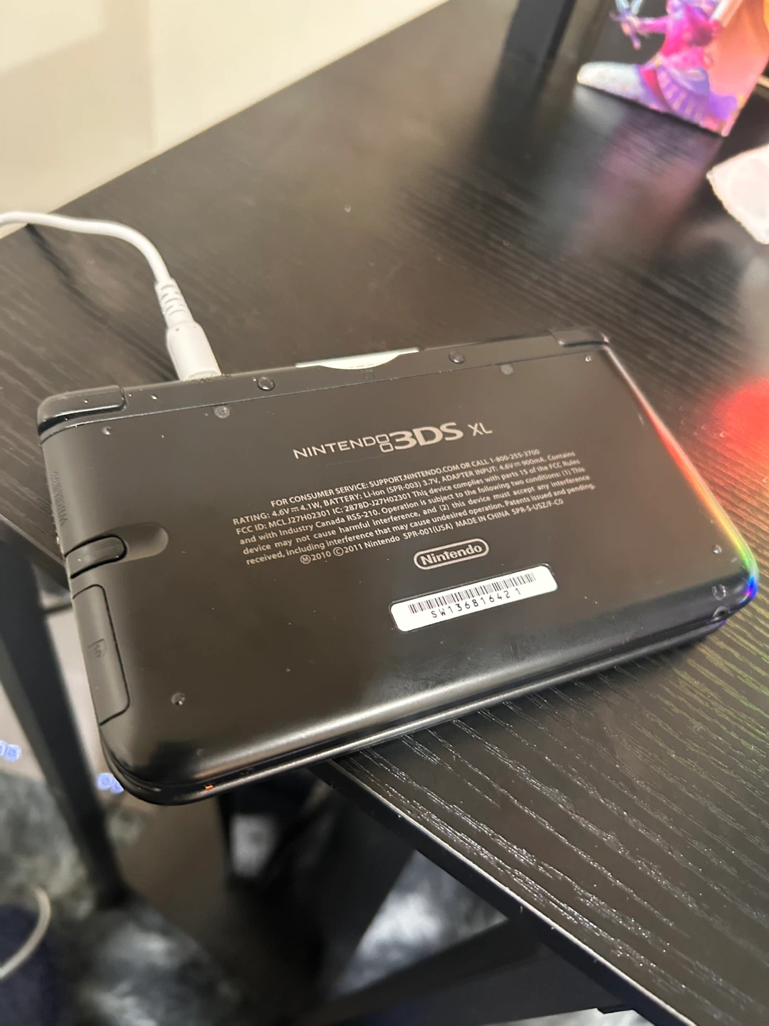 Nintendo 3DS XL Black - photo 3