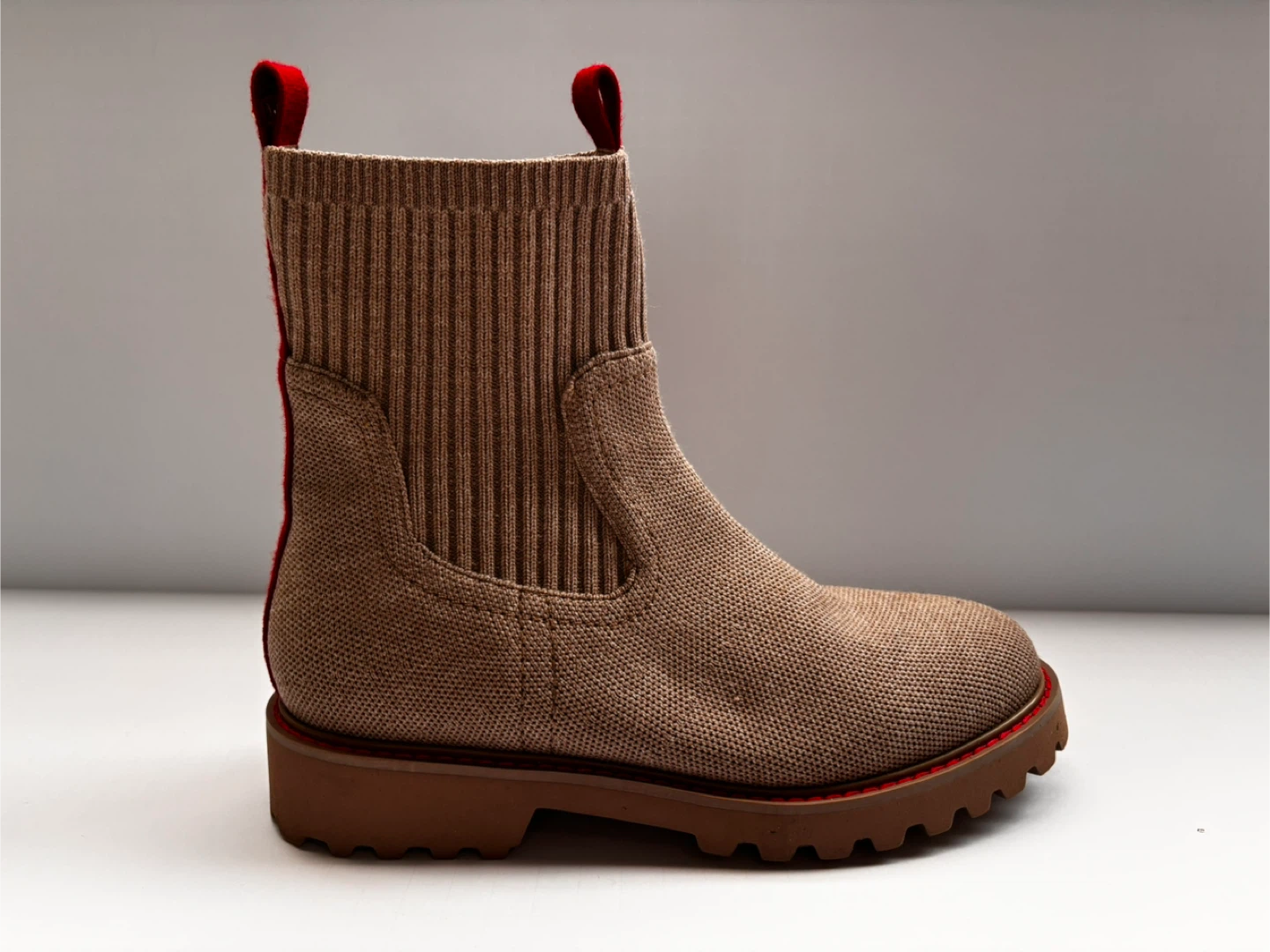 VIVAIA Water Repellent Knit Ankle Boots