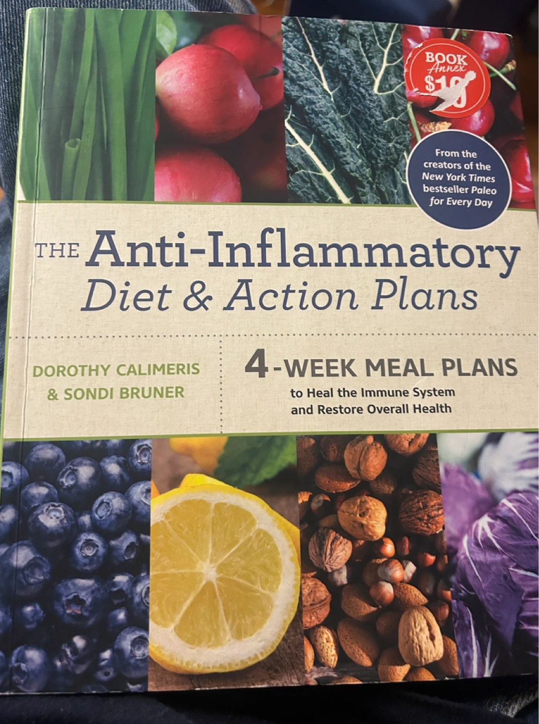 The Anti-Inflammatory Diet & Action Plans Book