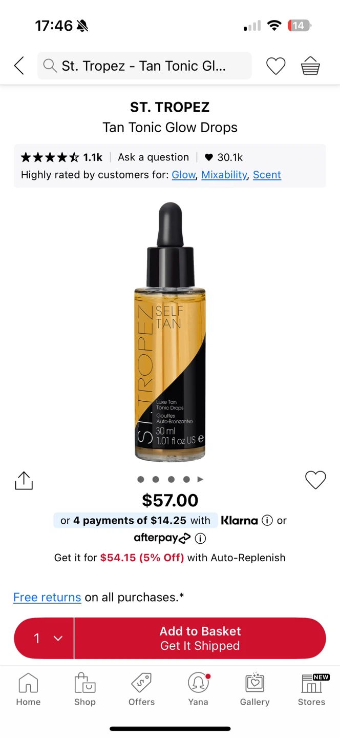 St. Tropez Self Tan Luxe Tan Tonic Drops 30ml - photo 2