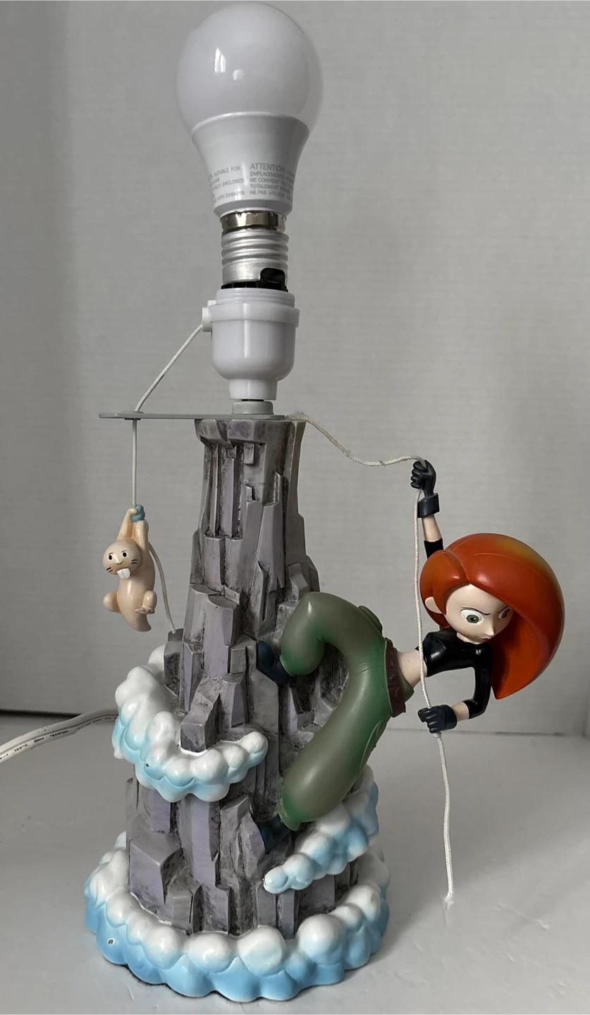 Disney Kim Possible Lamp Rare Vintage 2004