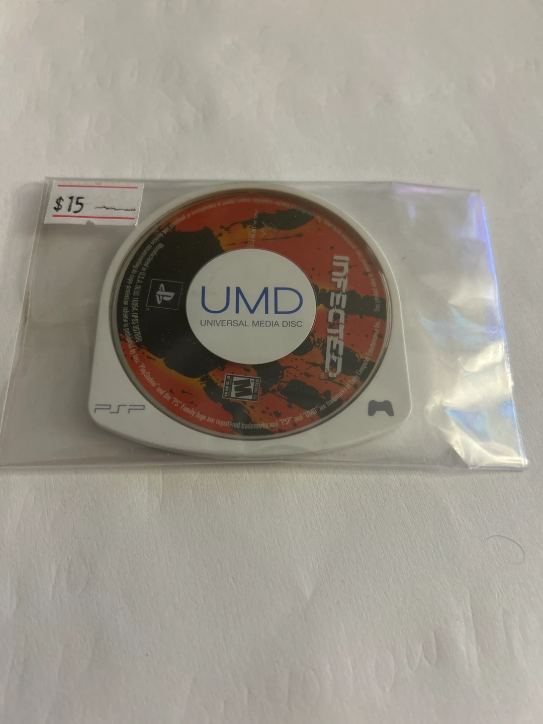 UMD Infected Universal Media Disc for PSP