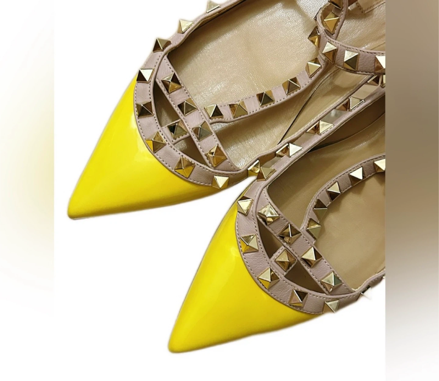 Valentino Rockstud Ballet Flats  -Size 37 - photo 2
