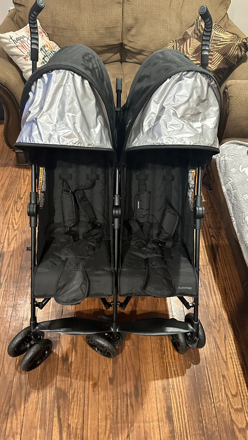 3dlite folding double stroller - photo 3