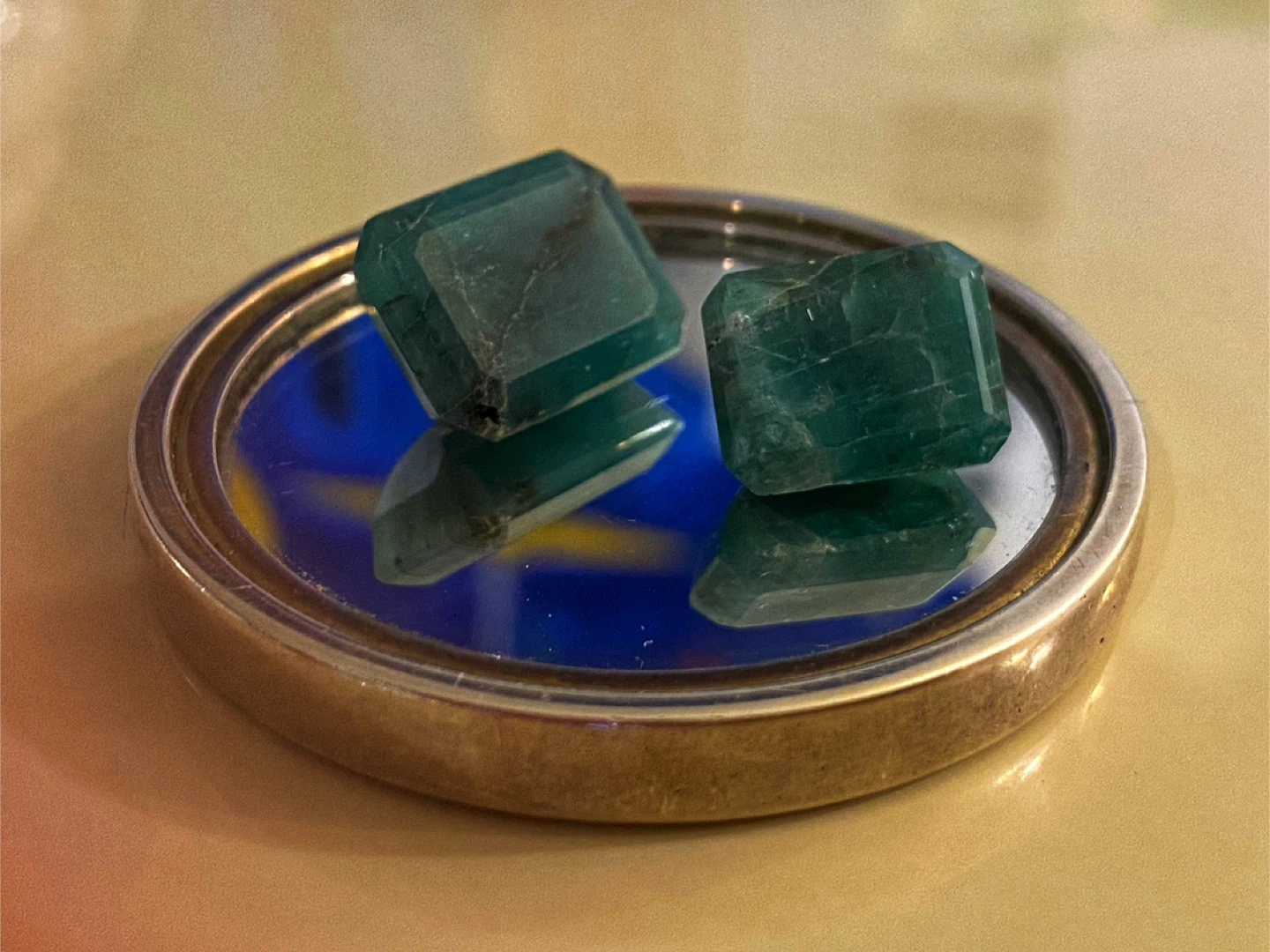 💚Estate Vintage Raw Emerald Loose Stones💚