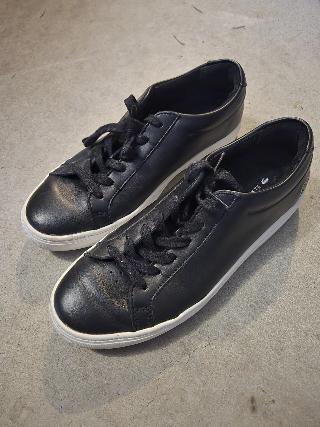 Lacoste Black Leather Sneakers - photo 4