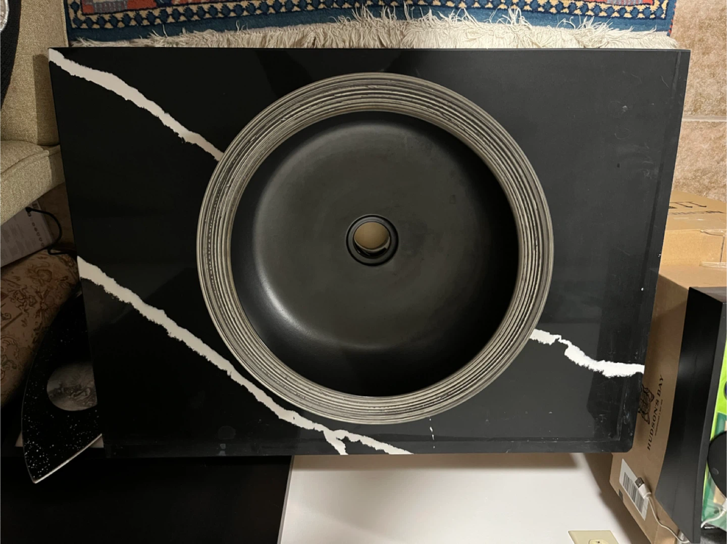 Black Vessel Sink - photo 2