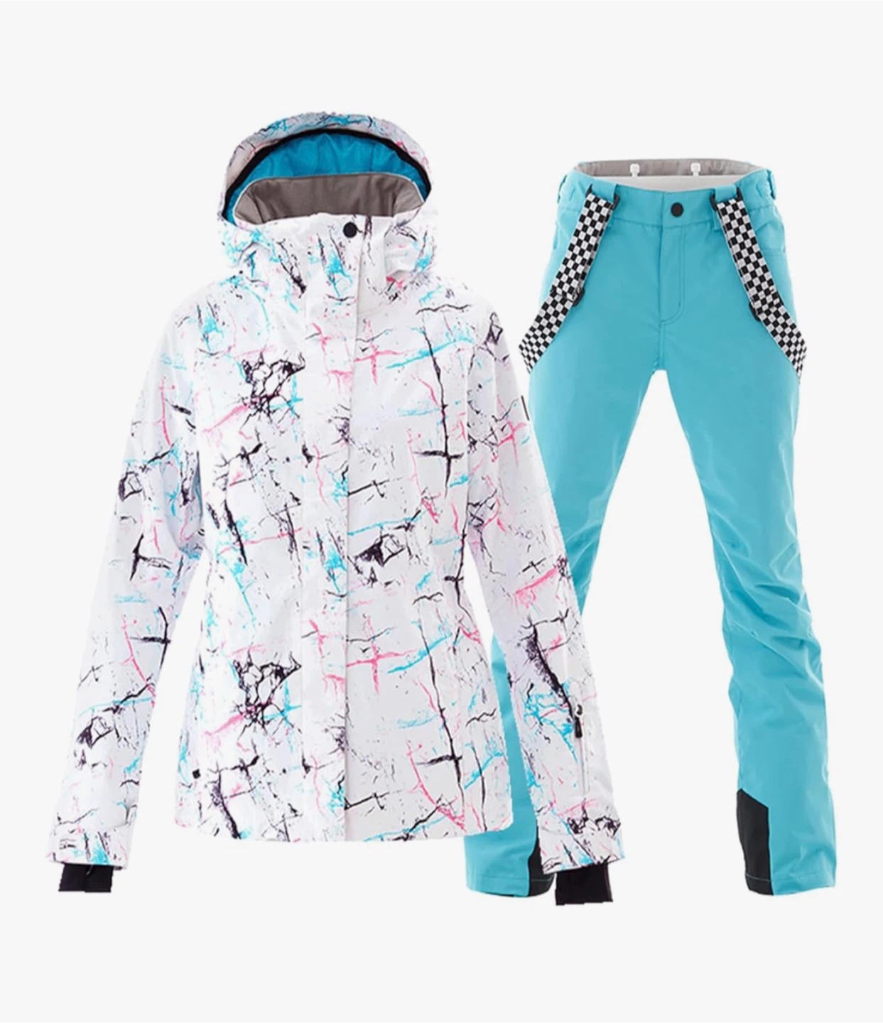 GSOU SNOW Women's Ski/Snowboarding Snowsuit, Size M
