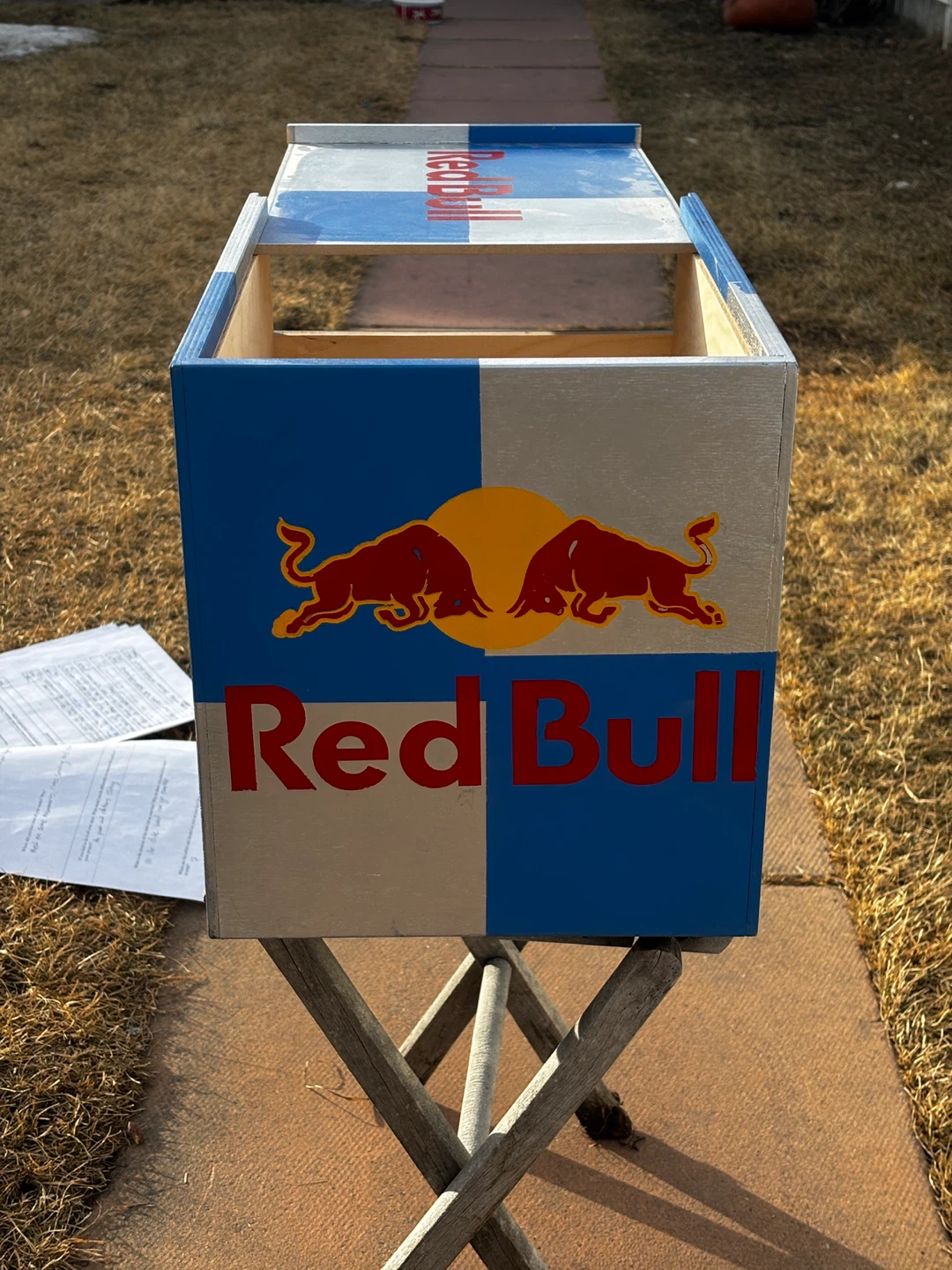 Red Bull Storage Box for FOX helmets - photo 5