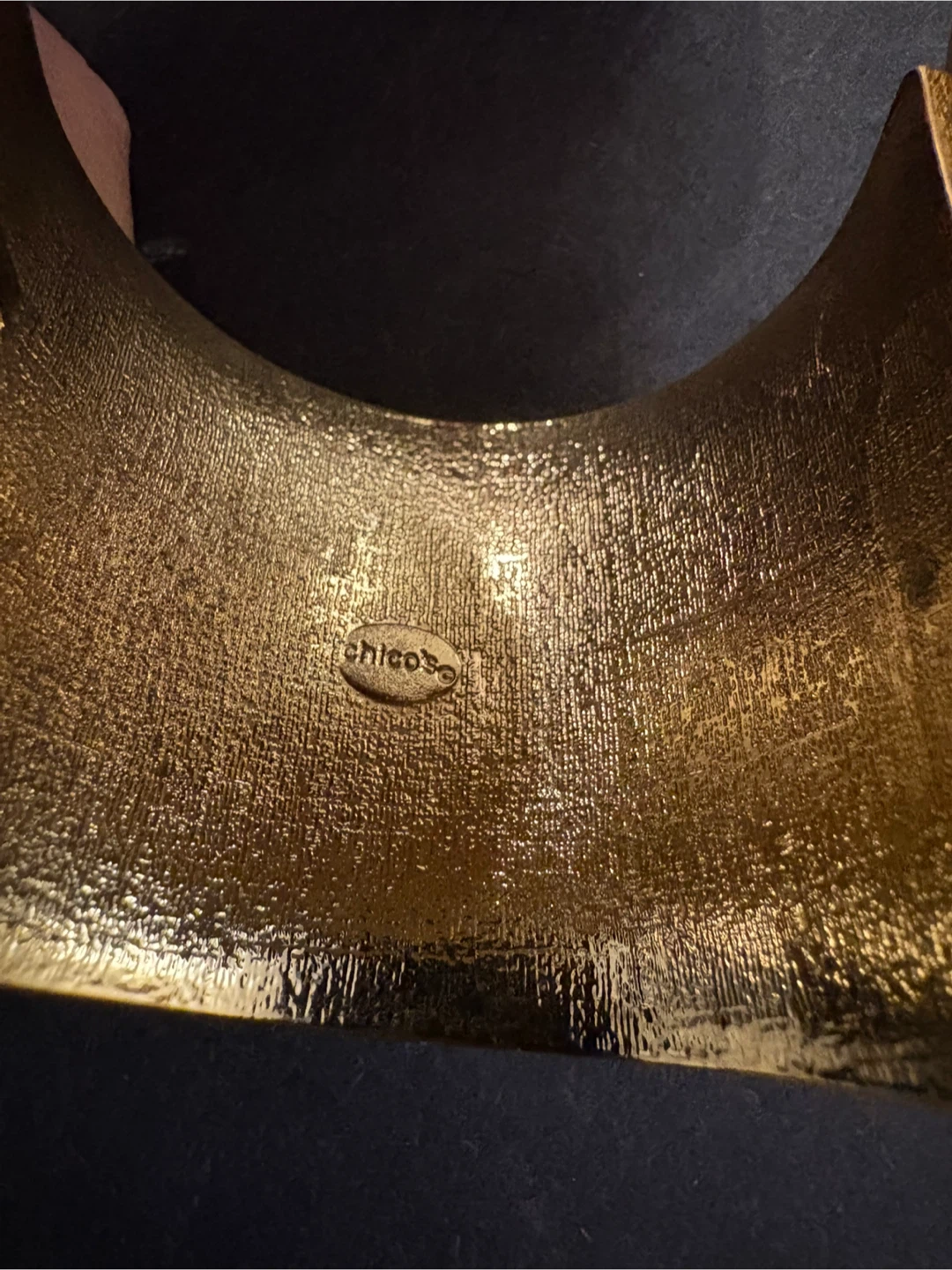 Chico's Gold Tone Wide Cuff Bracelet - photo 5