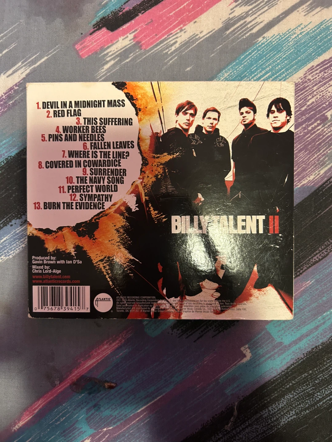 Billy Talent II CD - photo 3