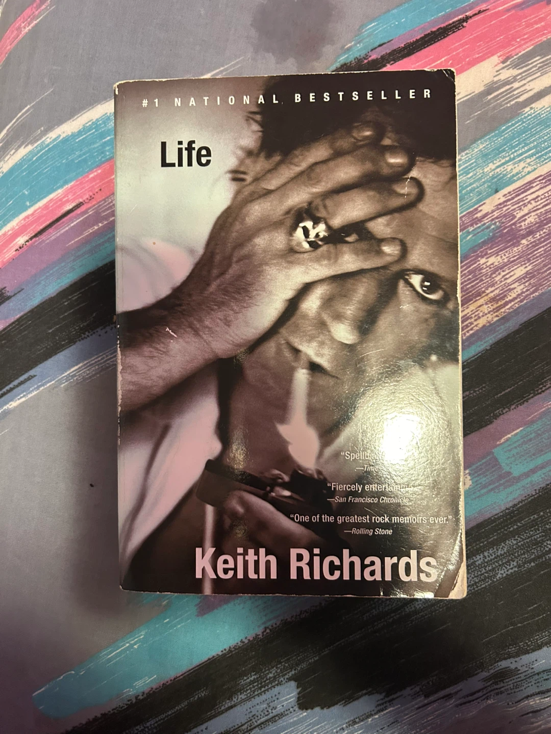 Life by Keith Richards Memoir Book