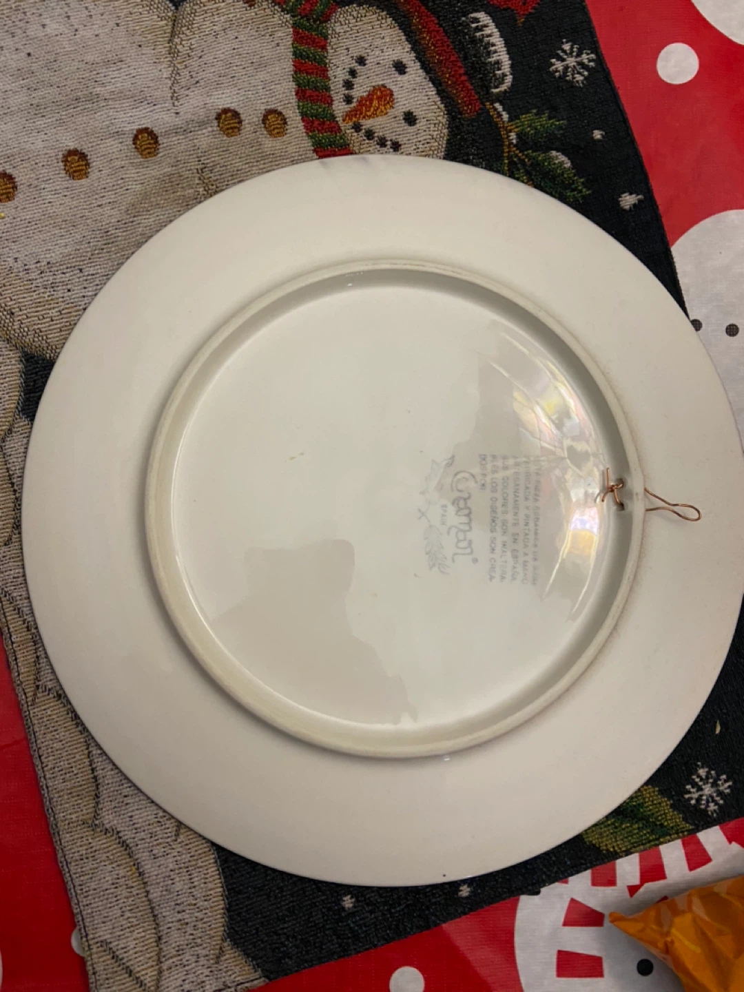 Decorative Plate with Fruit and Vase Design - photo 5