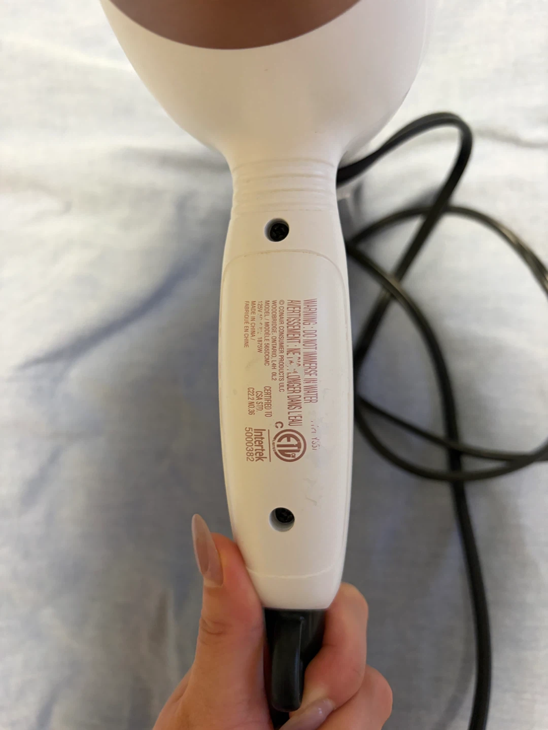 Conair 1875W Hair Dryer - photo 5