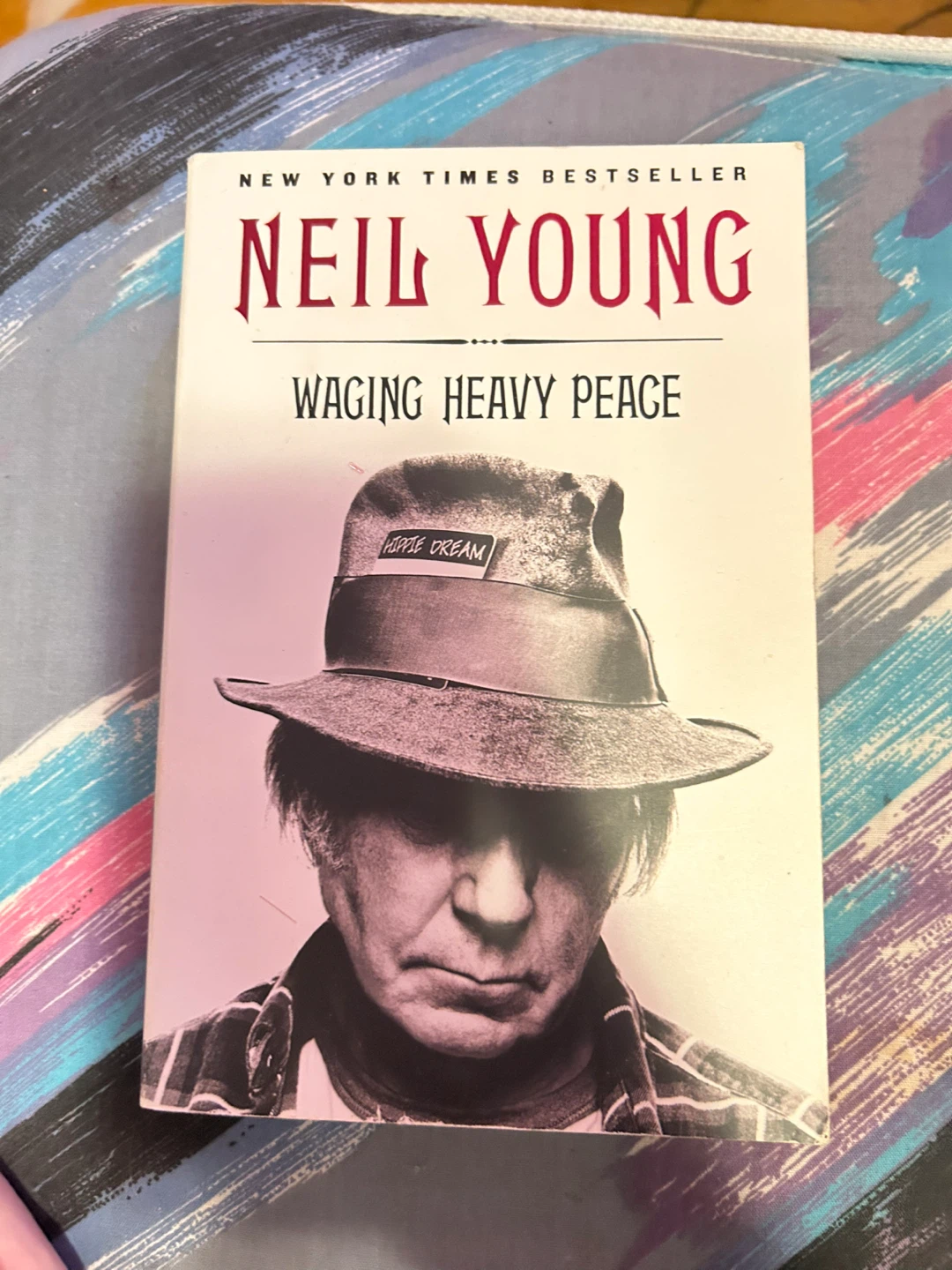 Neil Young Waging Heavy Peace Memoir Book