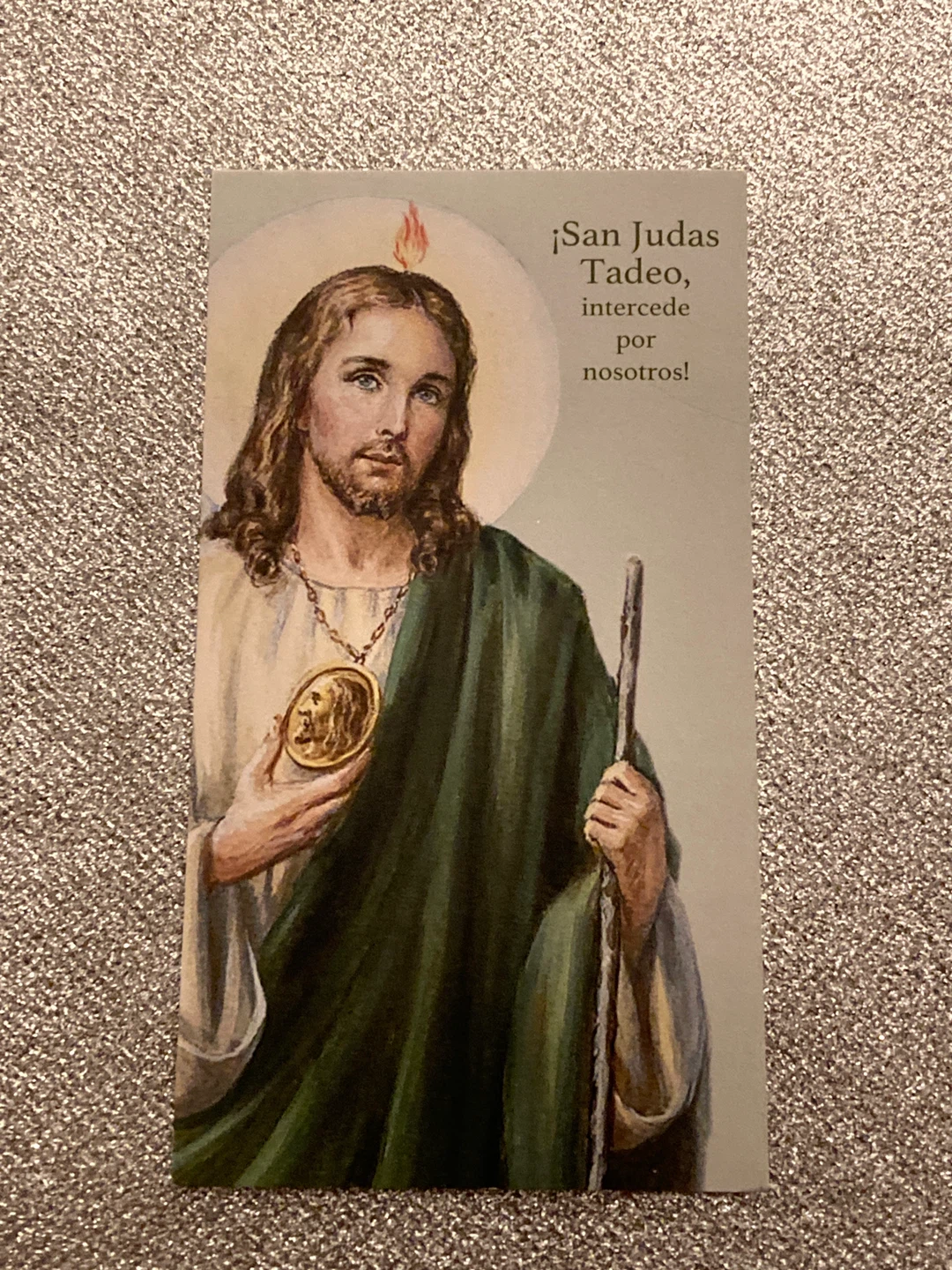 Style # 8 San Judas Tadeo Prayer Card