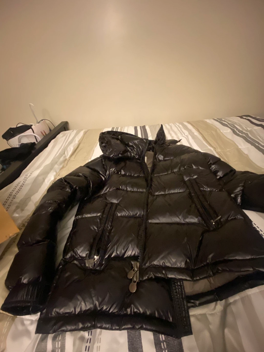 Moncler Black Puffer Jacket - photo 5
