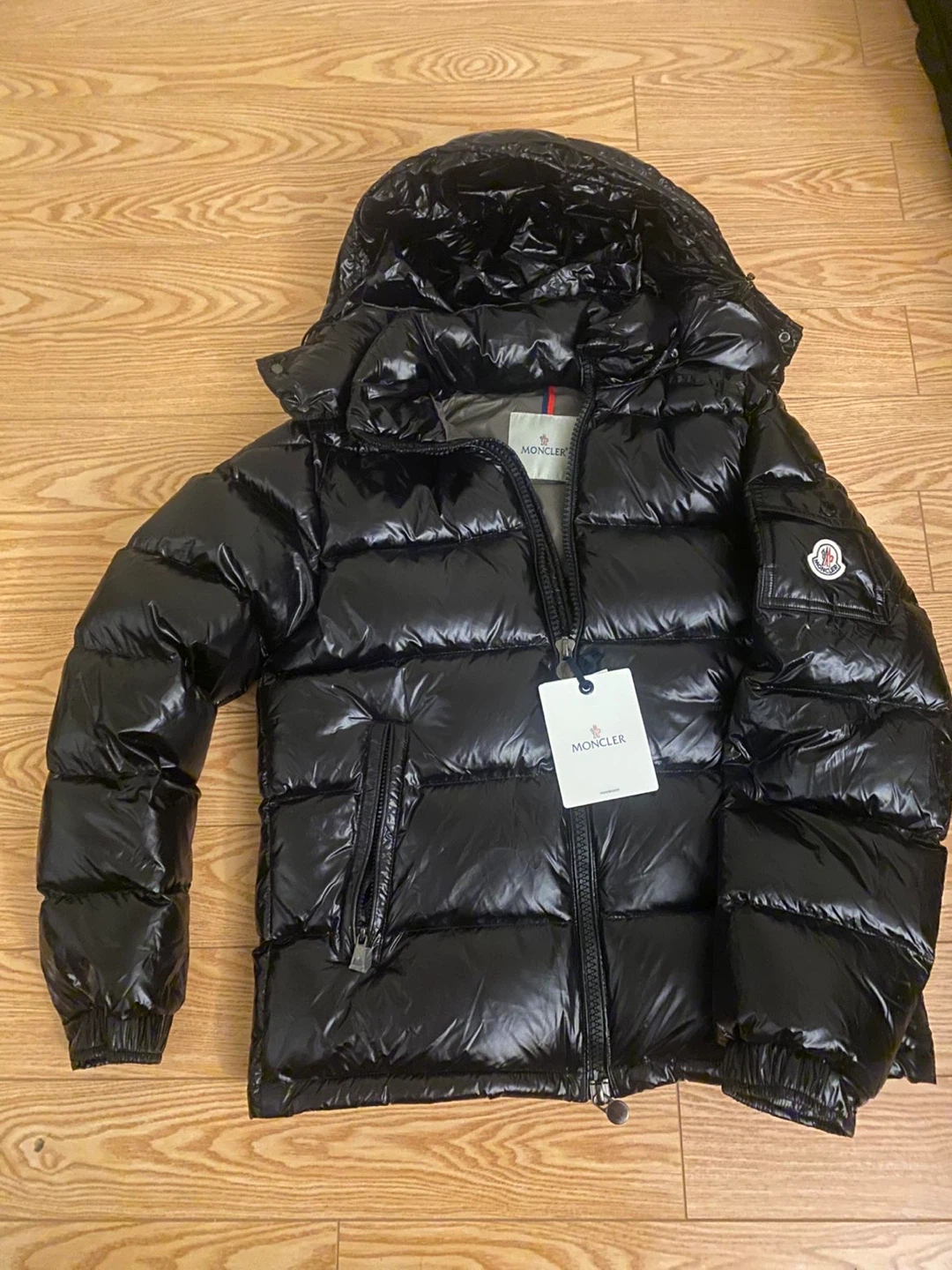 Moncler Black Puffer Jacket