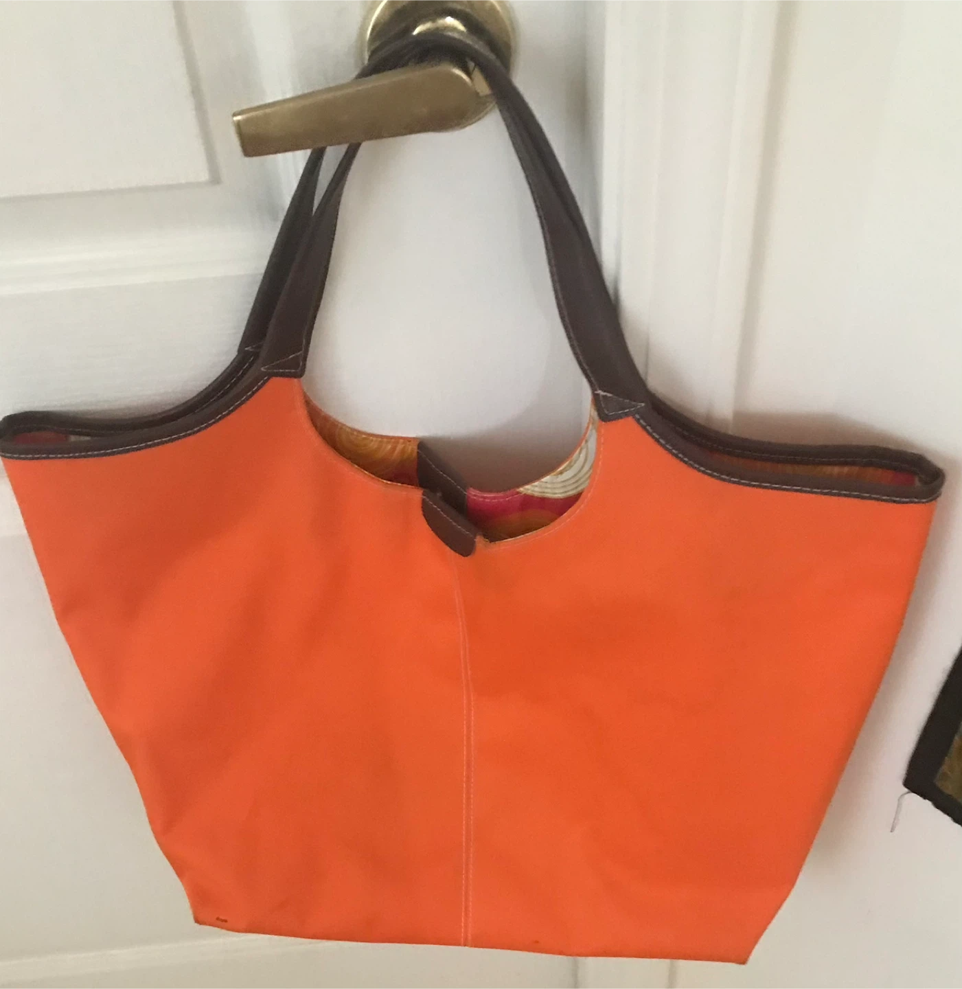 Orange Tote Bag