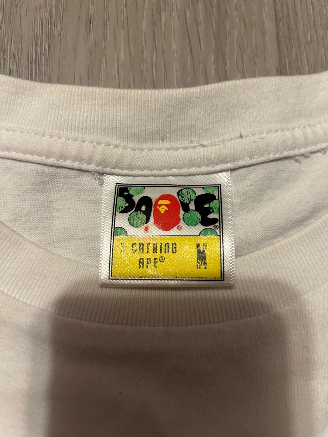 A Bathing Ape (BAPE) Graphic T-Shirt - White - Medium - photo 2
