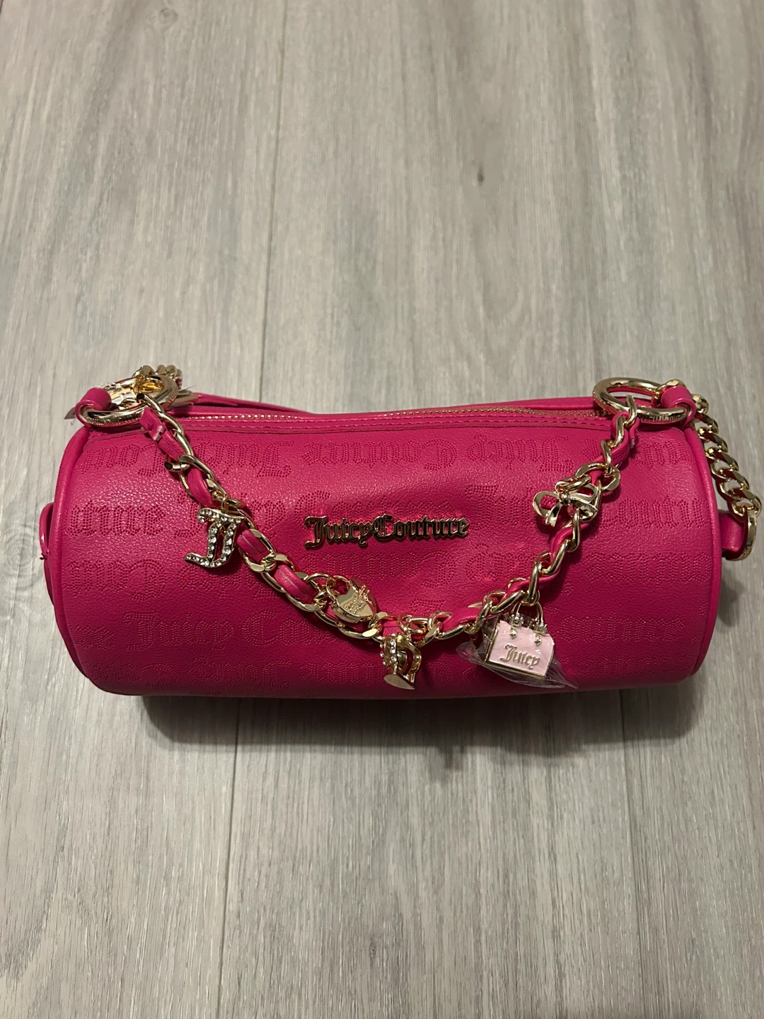 Juicy Couture Barrel Bag - Hot Pink