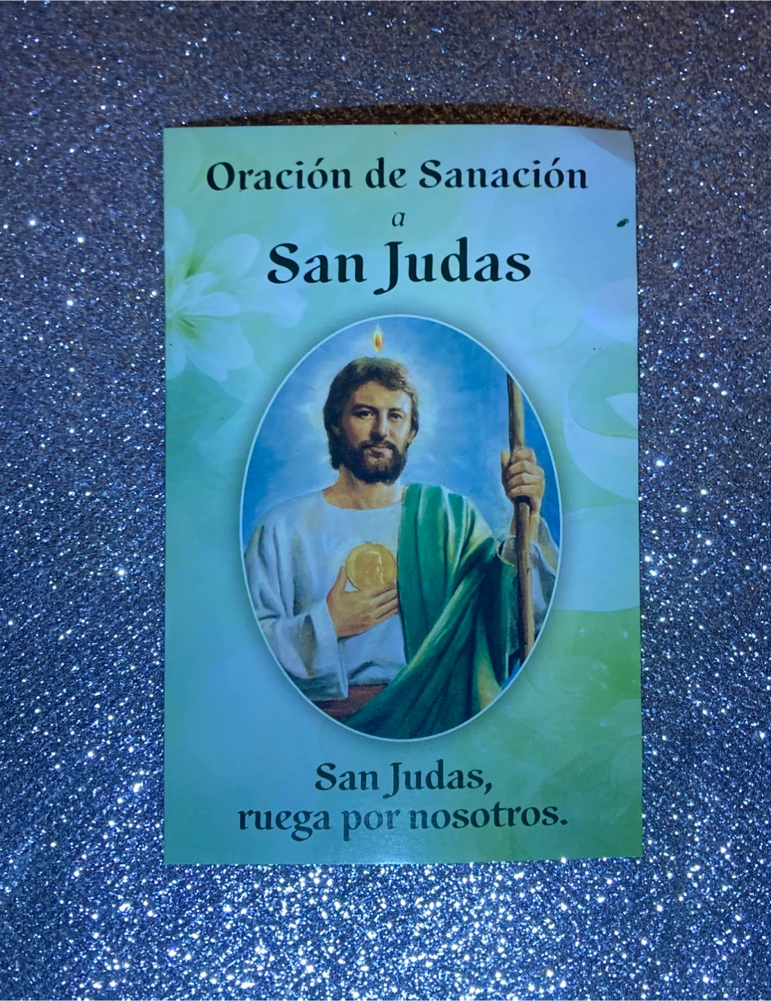 Style # 1 San Judas prayer card