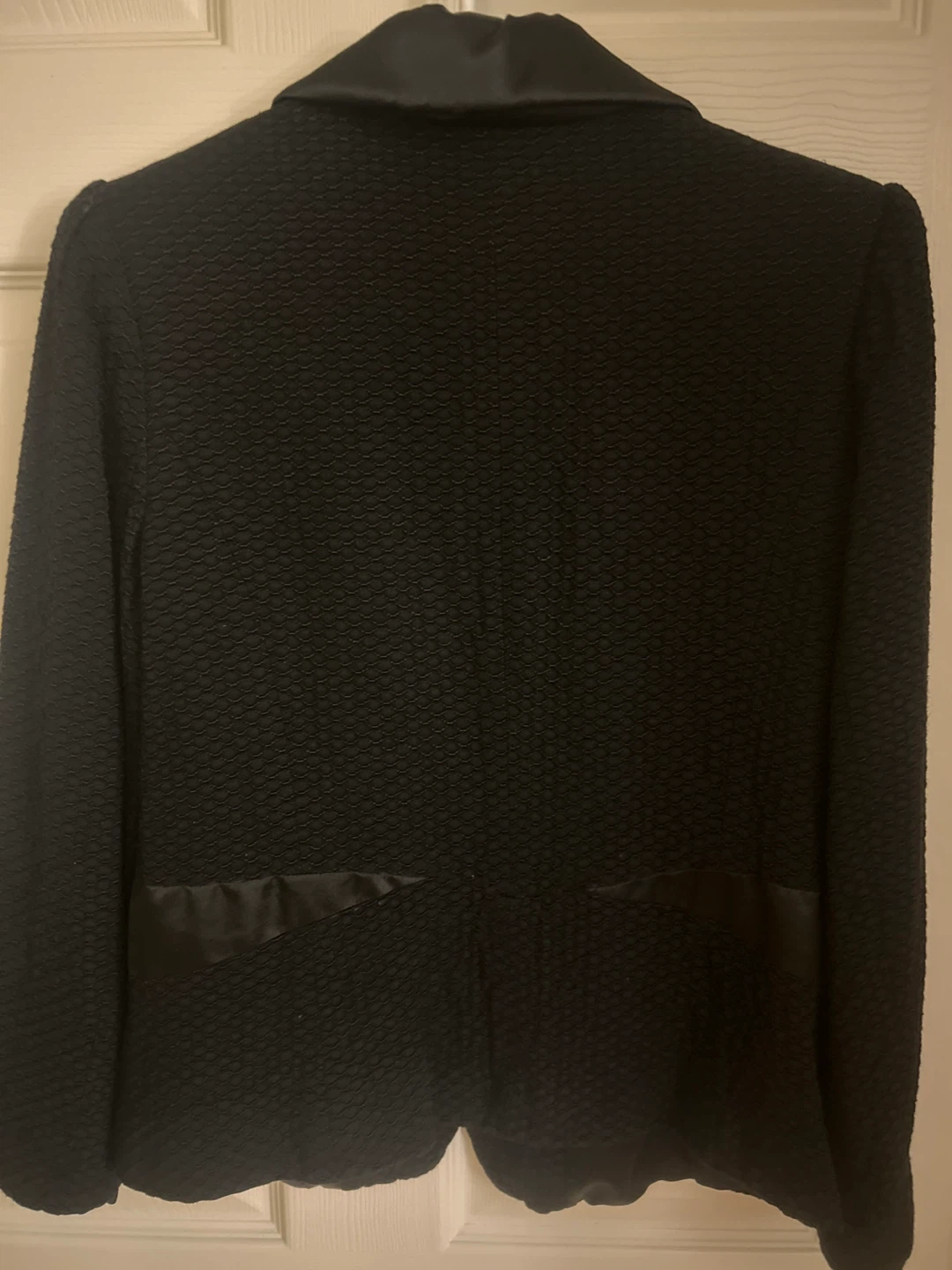 Babilo Collection Black Textured Blazer - photo 4