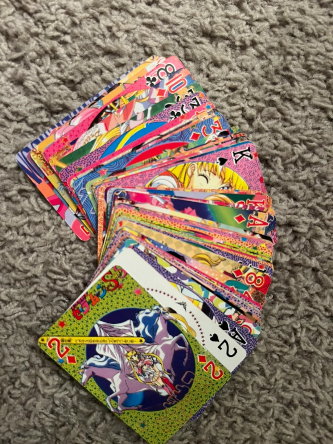 Sailor Moon Supers Playing Cards