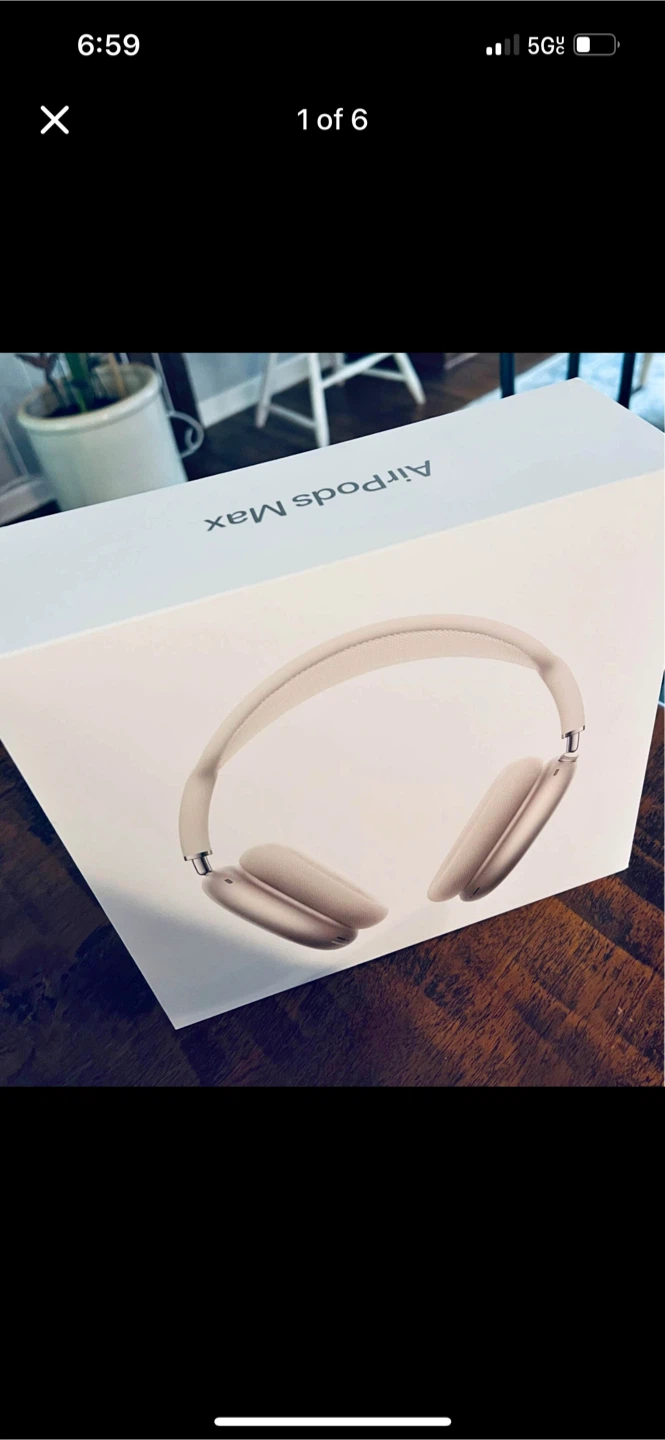 Apple AirPods Max Headphones with Smart Case - Silver - photo 2