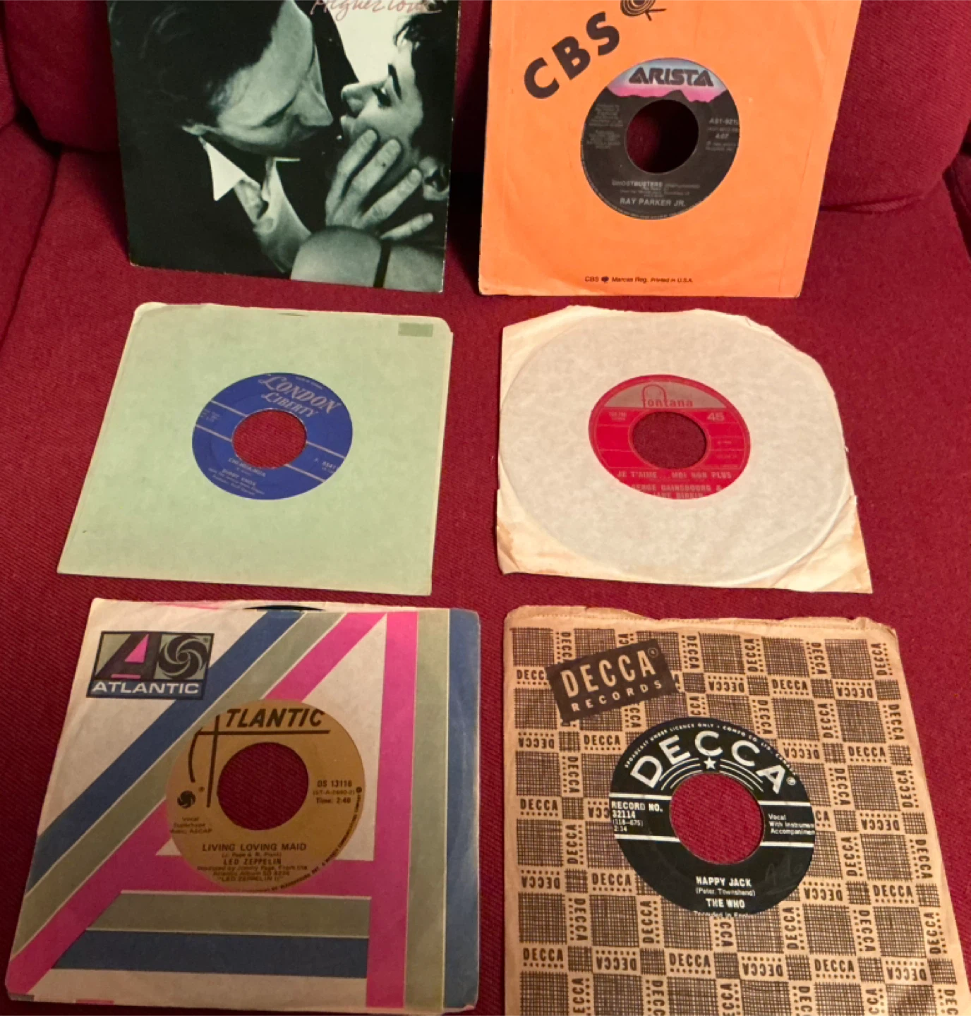 Collection of 23 assorted 7-inch Vinyl Records - photo 2
