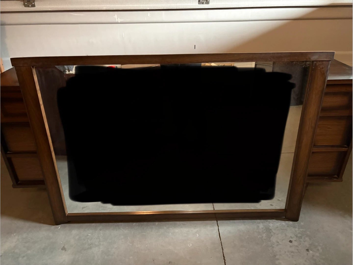 Wooden Vanity Mirror