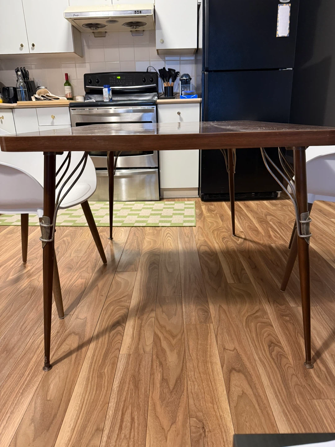 Vintage Wood Dining Table - photo 2