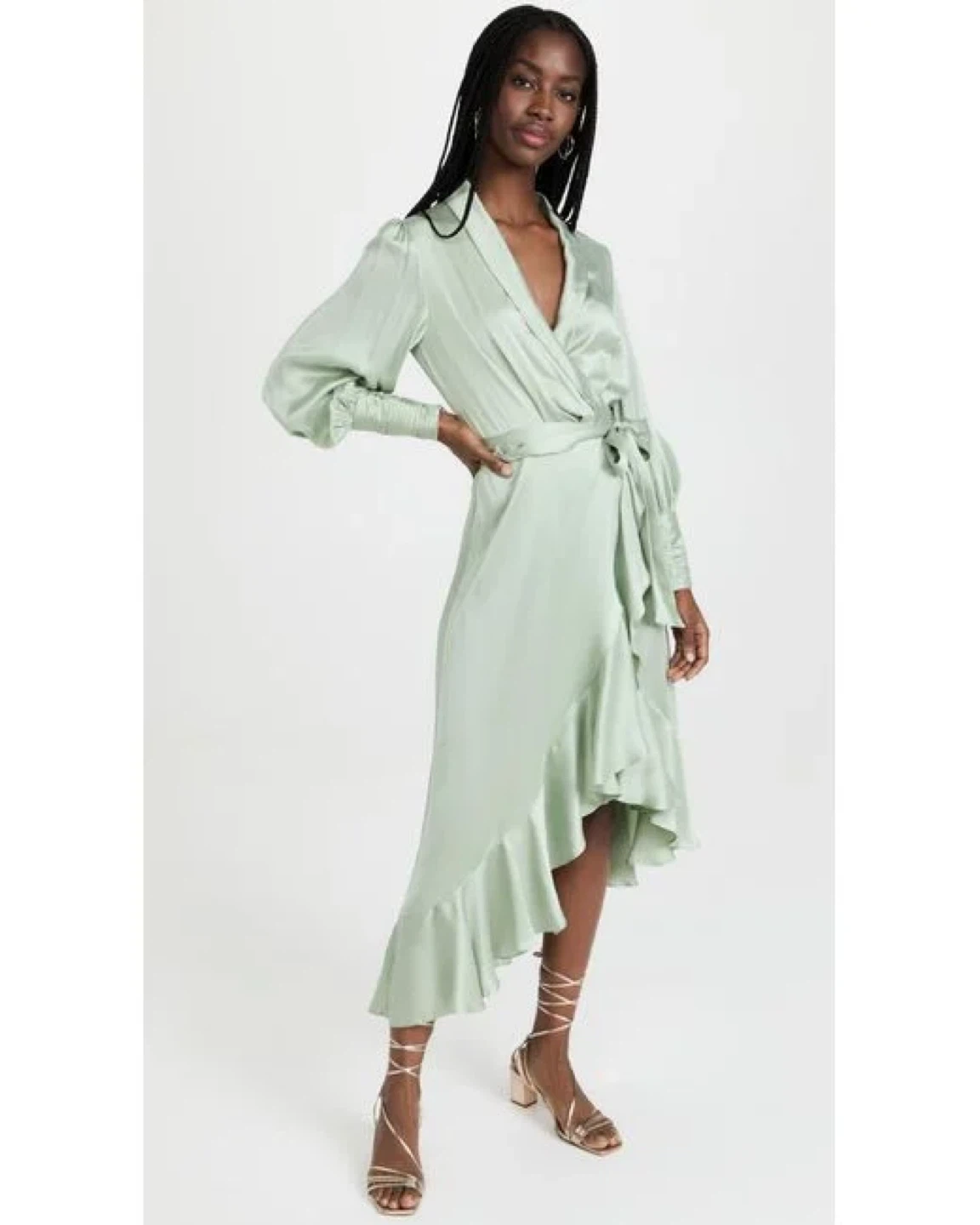 Zimmermann Light Emerald wrap dress - photo 3