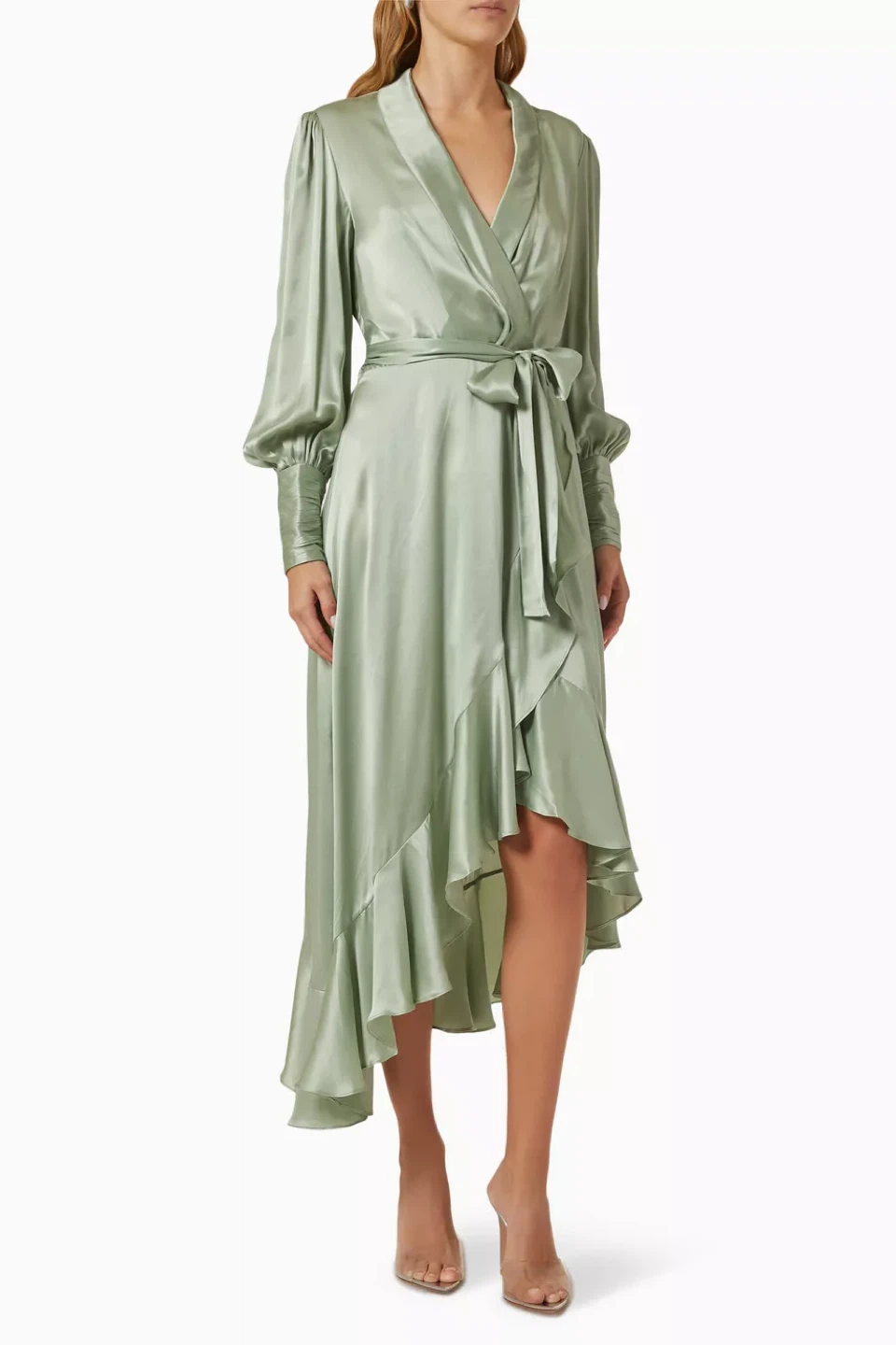 Zimmermann Light Emerald wrap dress - photo 2