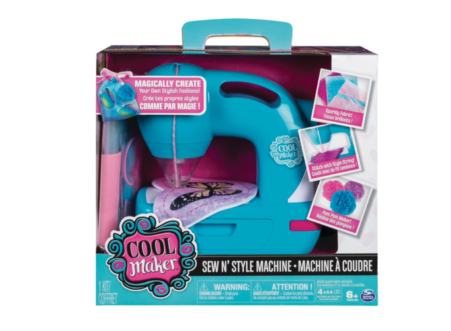 Cool Maker Sew N' Style Sewing Machine with Pom-Pom Maker - photo 3