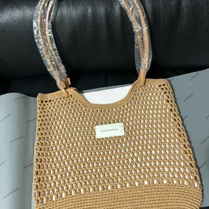 Brand new Crochet Tote Bag - Tan