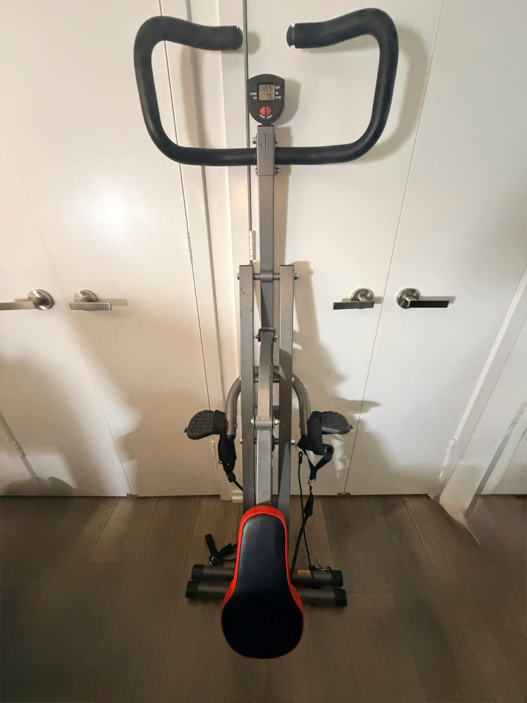 Sunny Health & Fitness Row-N-Ride PRO Squat Machine - photo 2