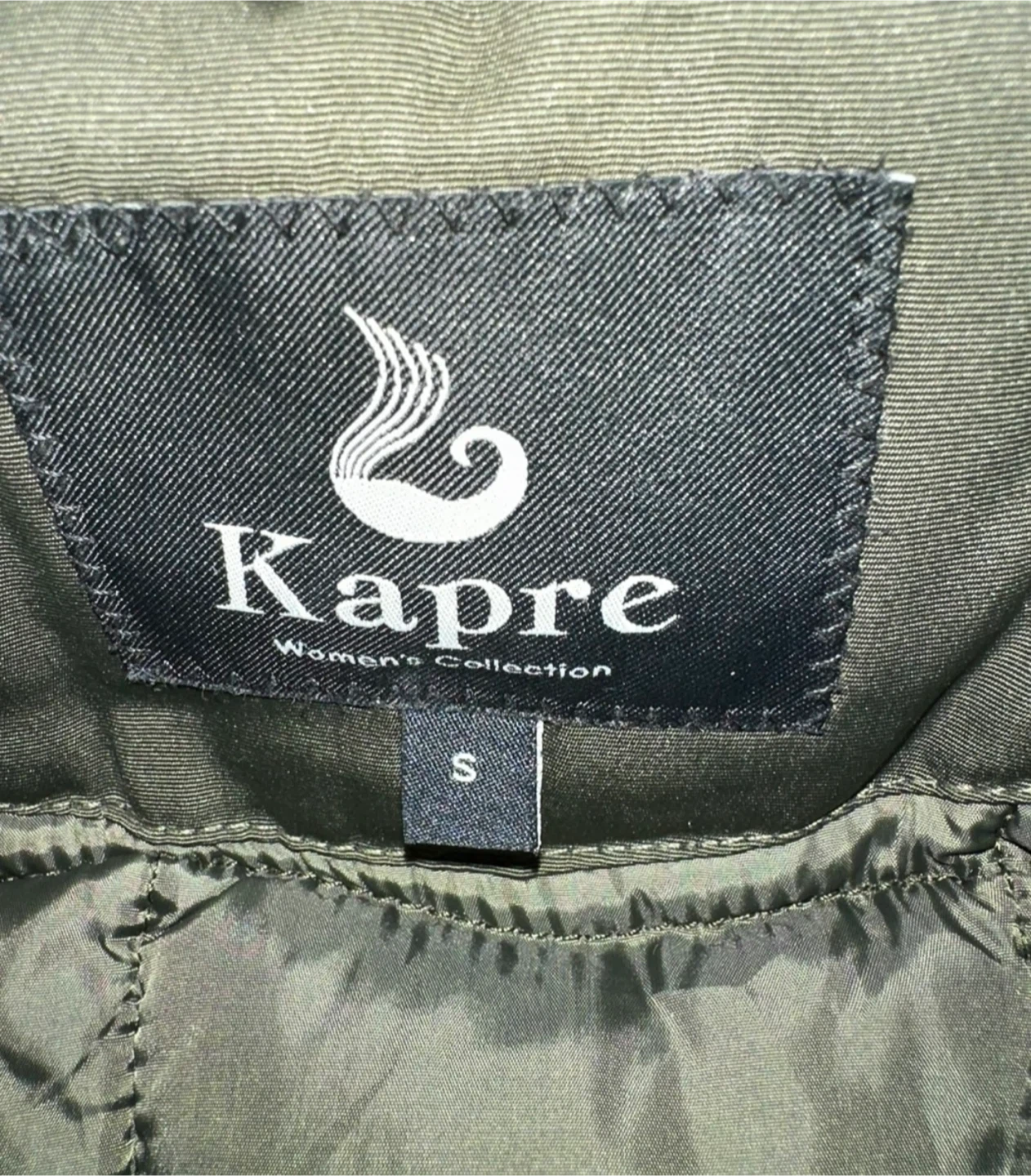 Olive Green Parka Coat with Fur Hood - photo 3