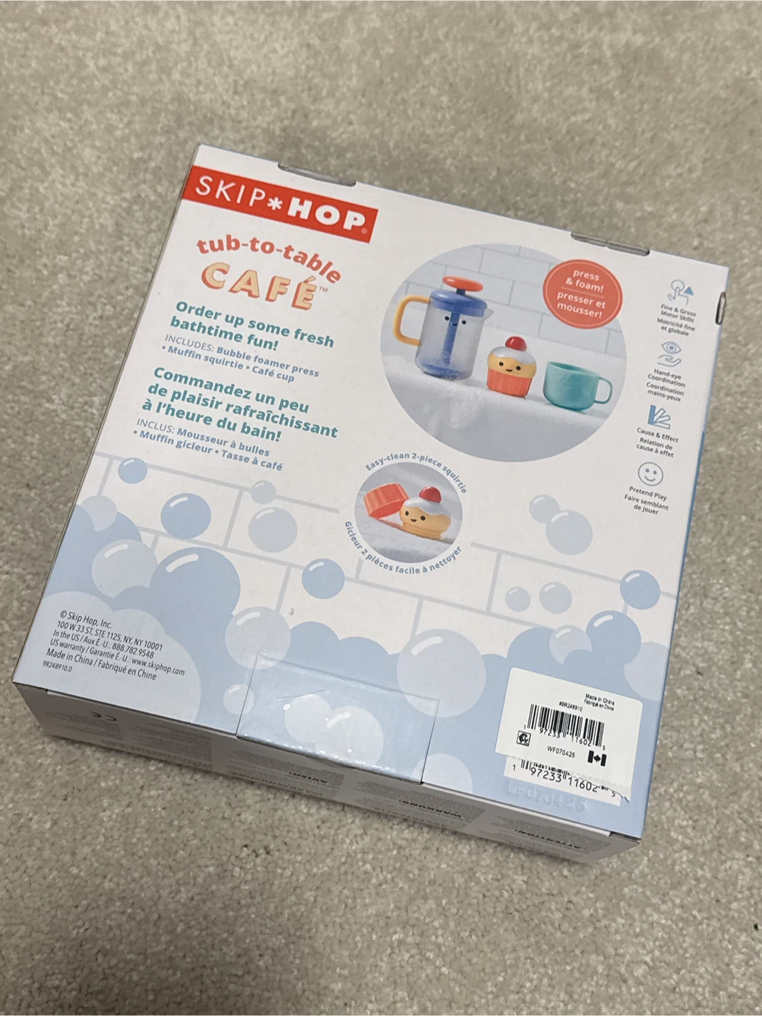 Brand new!Skip Hop Tub-to-Table Café Bubble & Foam Set - photo 2