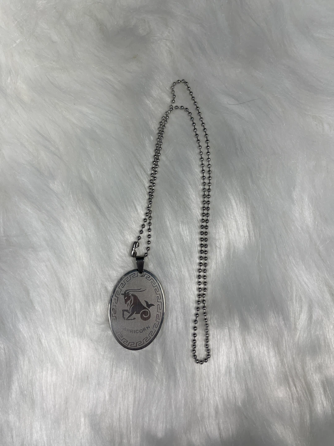 Capricorn Zodiac Pendant Necklace - photo 3