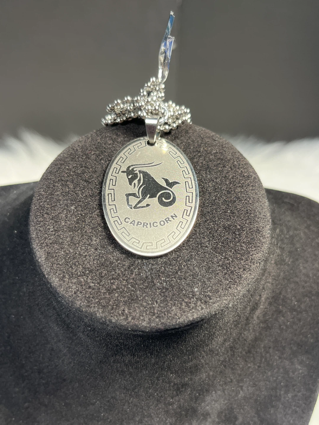 Capricorn Zodiac Pendant Necklace - photo 2