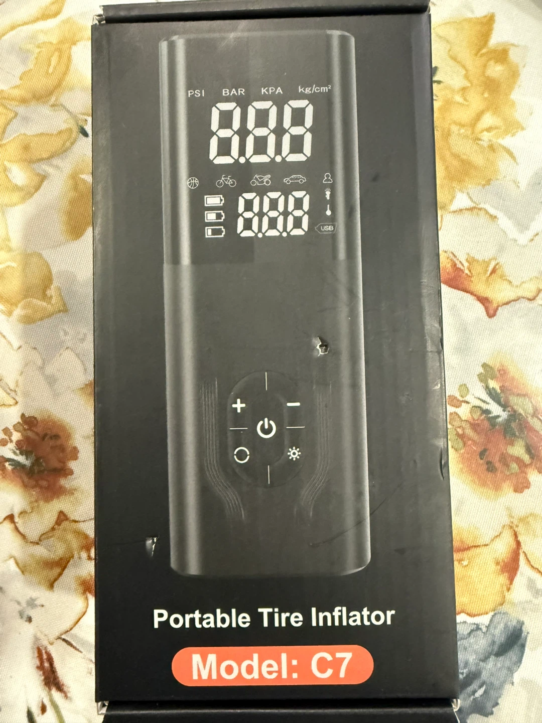 CKWUE Portable Tire Inflator C7 - photo 4