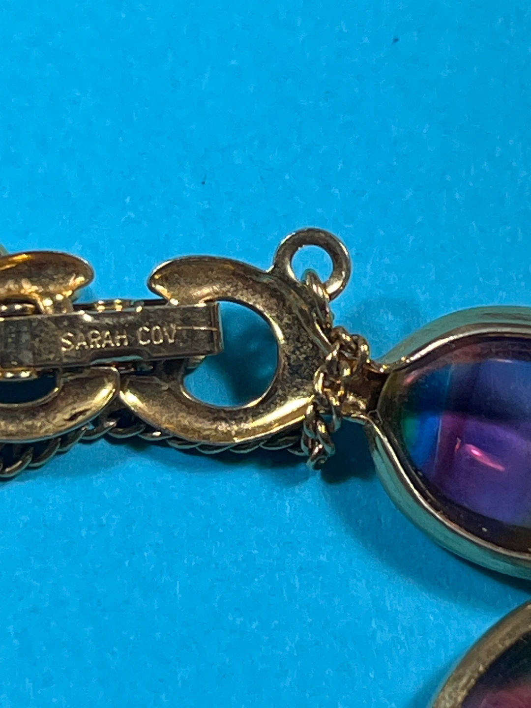 Sarah Coventry Rainbow Stone Bracelet - photo 4